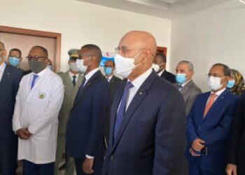 الرئيس الموريتاني وأعضاء الحكومة يتلقون اللقاح ضد فيروس كورونا