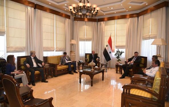 وزير السياحة يستقبل سفير جمهورية أبخازيا في سورية