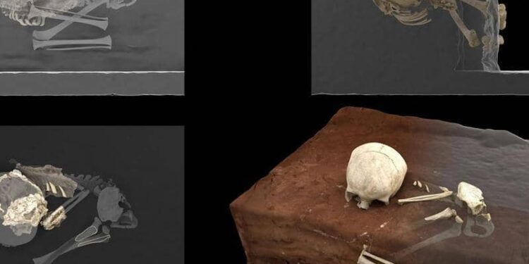 العثور على أقدم موقع دفن بشري في إفريقيا