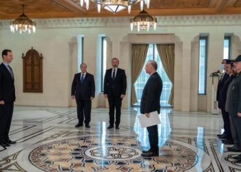 الرئيس الأسد يتقبل أوراق اعتماد سفيري إيران وفلسطين لدى سورية