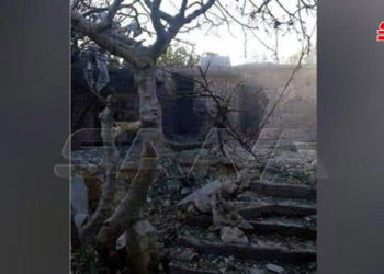 التنـ.ـظيمات الإر.ها.بية تعتد.ي بالقذ.ائف الصار.وخية على بلدة جورين شمال غرب حماة