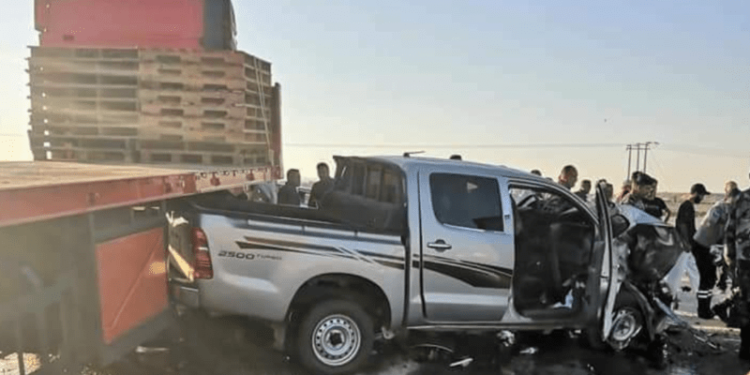 حادث يودي بحياة زوجين في الأردن.. والأطباء ينقذون “جنينين”