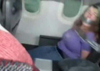 بالتكبيل عوقبت الراكبة المشاغبة