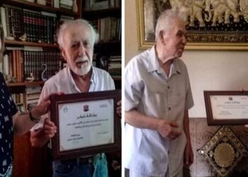 وزيرة الثقافة تكرم الأديب الكاتب حيدر حيدر والفنان التشكيلي الدكتور ممدوح النابلسي بطرطوس