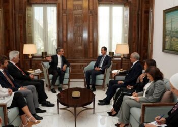 الرئيس الأسد يستقبل تيري مارياني عضو البرلمان الأوروبي والوفد المرافق والنقاش يركز على تطورات الأوضاع في سورية والمنطقة