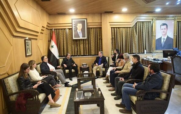 محافظ حلب يبحث أولويات التعاون المشترك مع المدير التنفيذي لبرنامج الأغذية العالمي