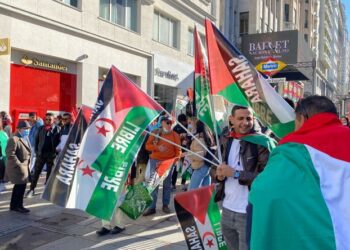 تظاهرات في مدريد دعما للصحراء الغربية – فيديو