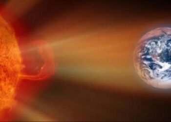 اكتشاف آثار عاصفة شمسية مجهولة في الجليد