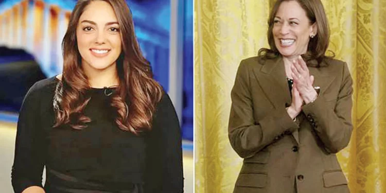 مذيعة أمريكية تطرد من العمل لسخريتها من ملابس كامالا هاريس
