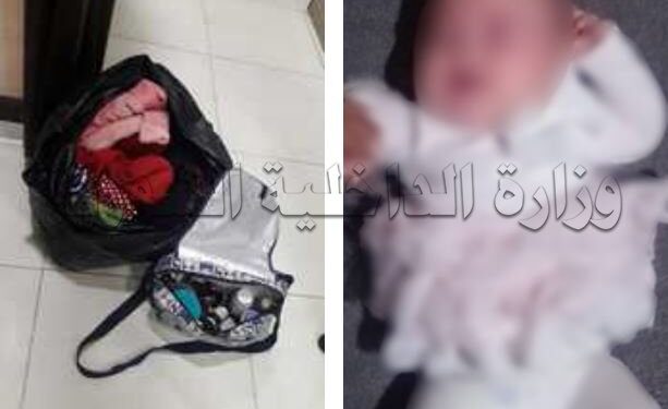العثور على طفلة رضيعة مرمية في حديقة بحلب