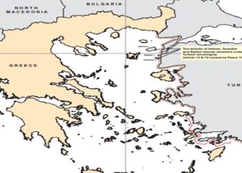 اليونان تنشر خرائط تاريخية تدحض المزاعم التركية ضدها