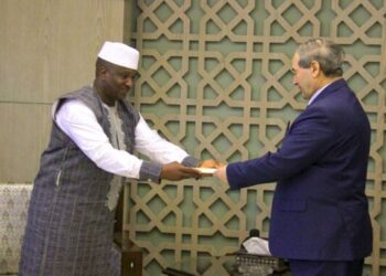 المقداد يتسلم أوراق اعتماد بوبكار دياللو سفيراً غير مقيم لجمهورية مالي في دمشق