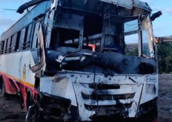 الهند .. مصرع 12 شخصاً في حريق اندلع بحافلة غرب البلاد