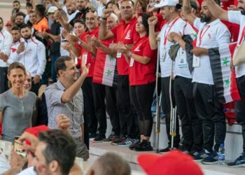 الرئيس الأسد خلال حضوره والسيدة أسماء الأسد منافسات دورة ألعاب “جريح الوطن”: الجريح هو العنوان الأهم بالنسبة لنا والأولوية الأولى