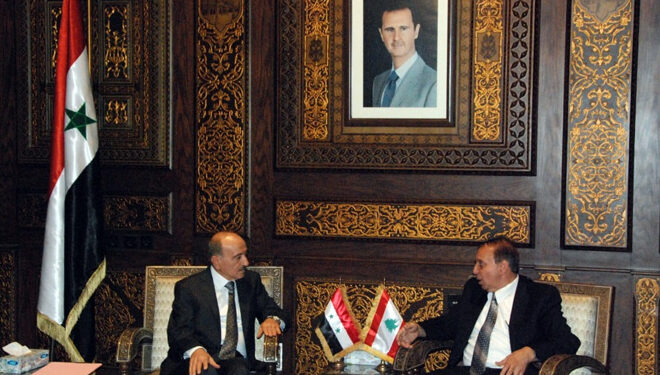 وزير الداخلية يبحث مع وزير المهجرين اللبناني سبل تعزيز التعاون لعودة المهجرين السوريين