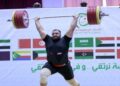 معن أسعد يضيف ميدالية ذهبية جديدة لسورية في رفعة النتر في الدورة العربية بالجزائر