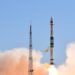 الصين تطلق صاروخاً جديداً إلى الفضاء