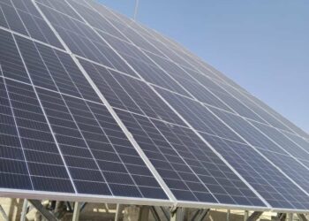 تجهيز بئر صمصم في حرستا بمنظومة طاقة شمسية