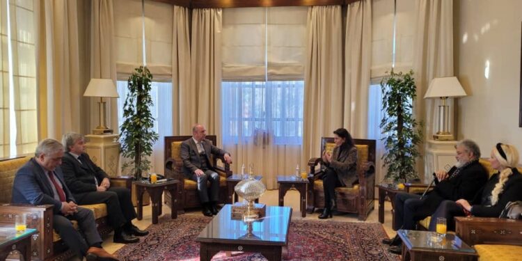 السيد وزير السياحة يستقبل وفد جمعية البندقية للصداقة الإيطالية العربية ..