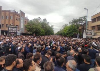 بدء مراسم تشييع الرئيس الإيراني ووزير الخارجية ورفاقهما