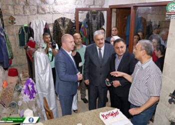  جولة وزير السياحة ومحافظ حماه على عدد من المنشآت السياحية في المحافظة