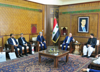 وزير السياحة يستقبل سفير الباكستان في سورية