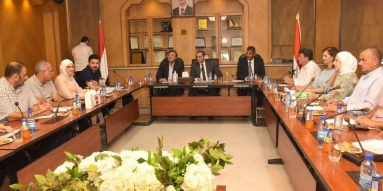 اجتماع عمل لمعالجة واقع عدد من المشاريع الاستثمارية السياحية الهامة في مدينة حلب