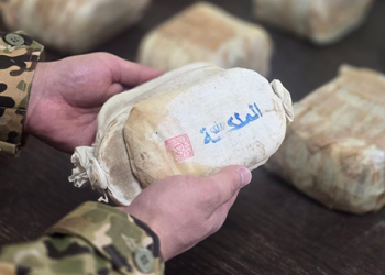 ضبط شحنة من مادة الحشيش كانت معدة للتهريب إلى الأردن