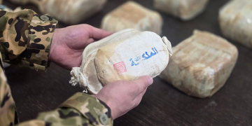 ضبط شحنة من مادة الحشيش كانت معدة للتهريب إلى الأردن